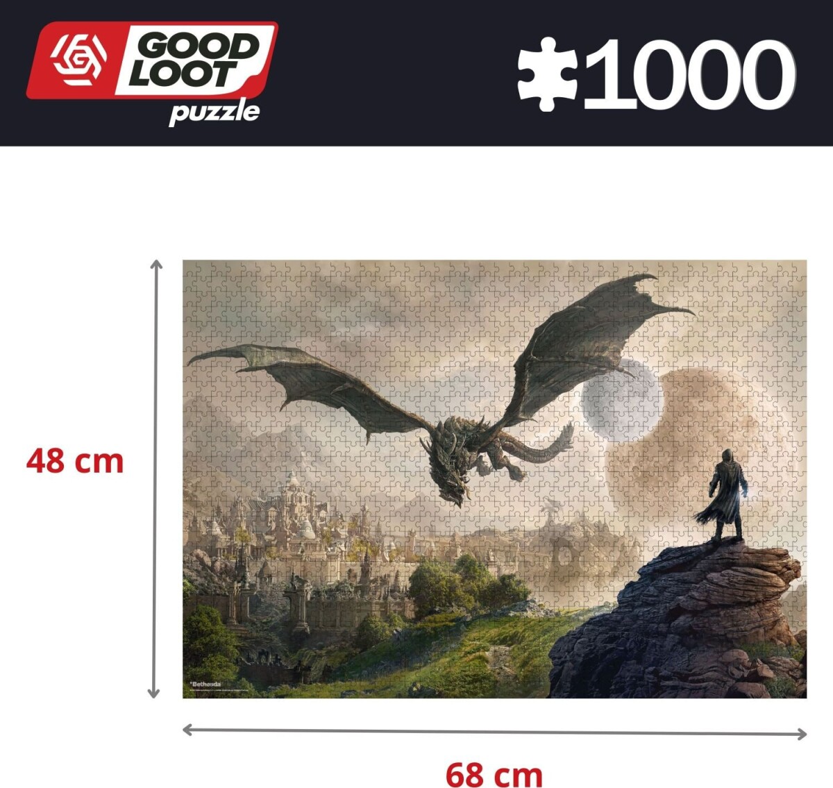 Elder Scrolls Puslespil - Elsweyr - 1000 Brikker