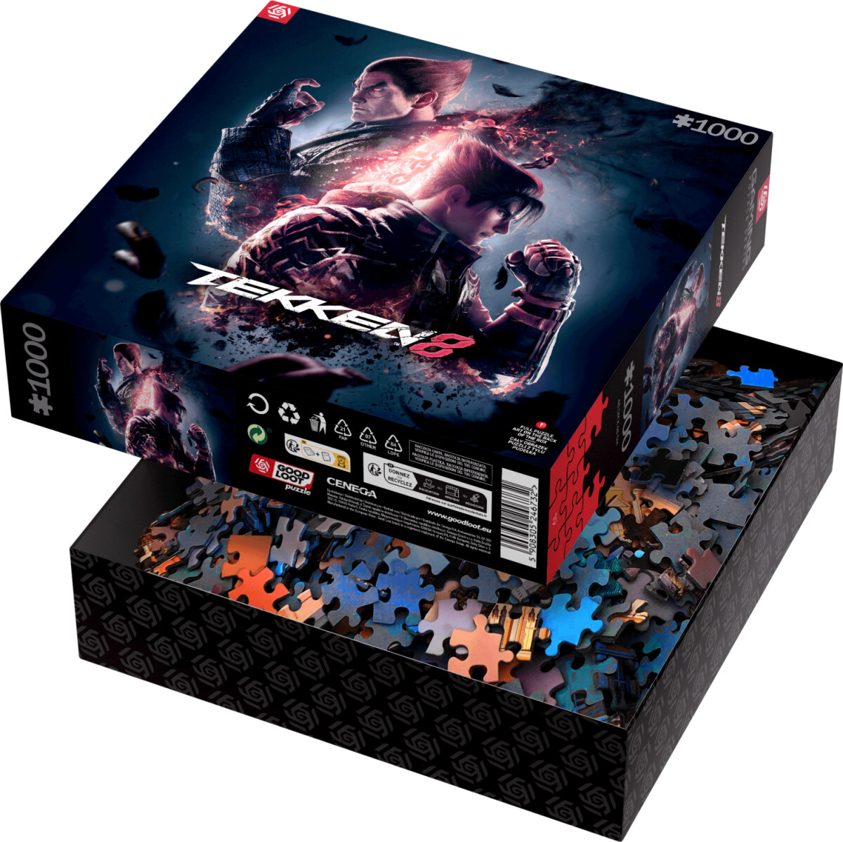 Tekken 8 Puslespil - 1000 Brikker