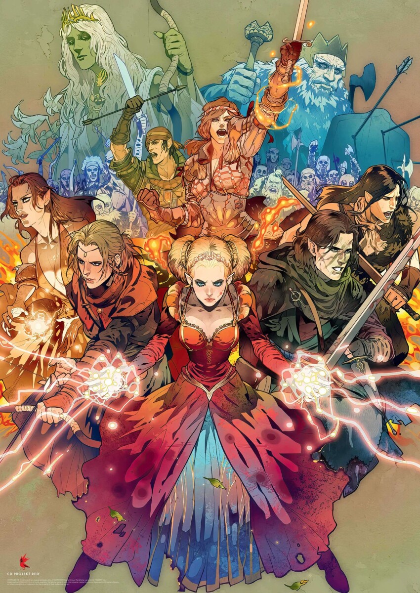 Good Loot Puzzle - The Witcher Scoia Tael Puslespil - 500 Brikker