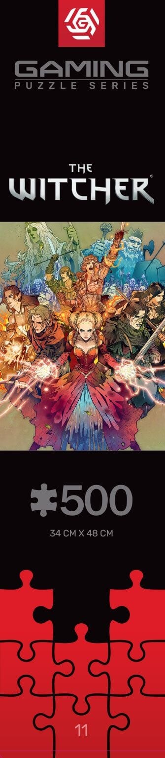 Good Loot Puzzle - The Witcher Scoia Tael Puslespil - 500 Brikker