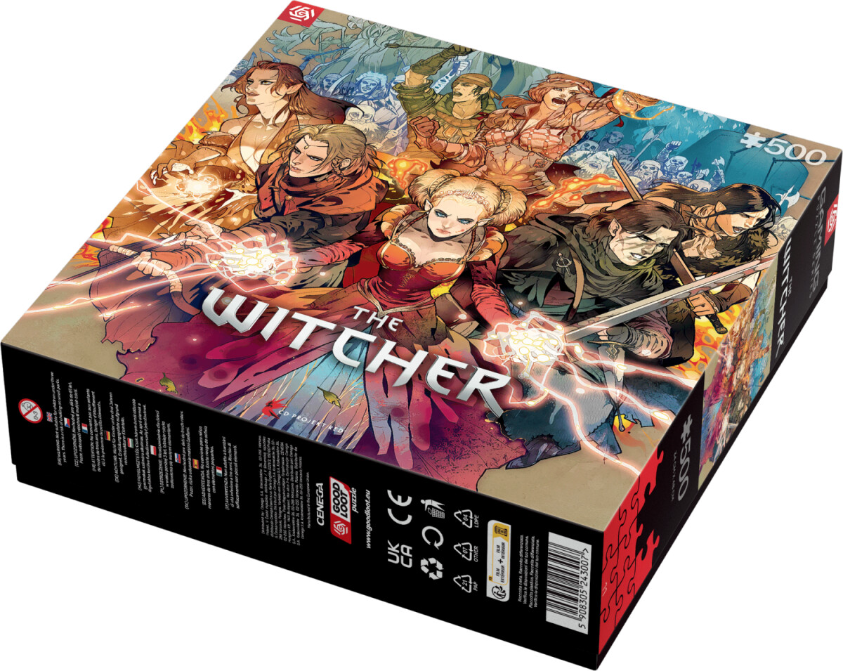 Good Loot Puzzle - The Witcher Scoia Tael Puslespil - 500 Brikker