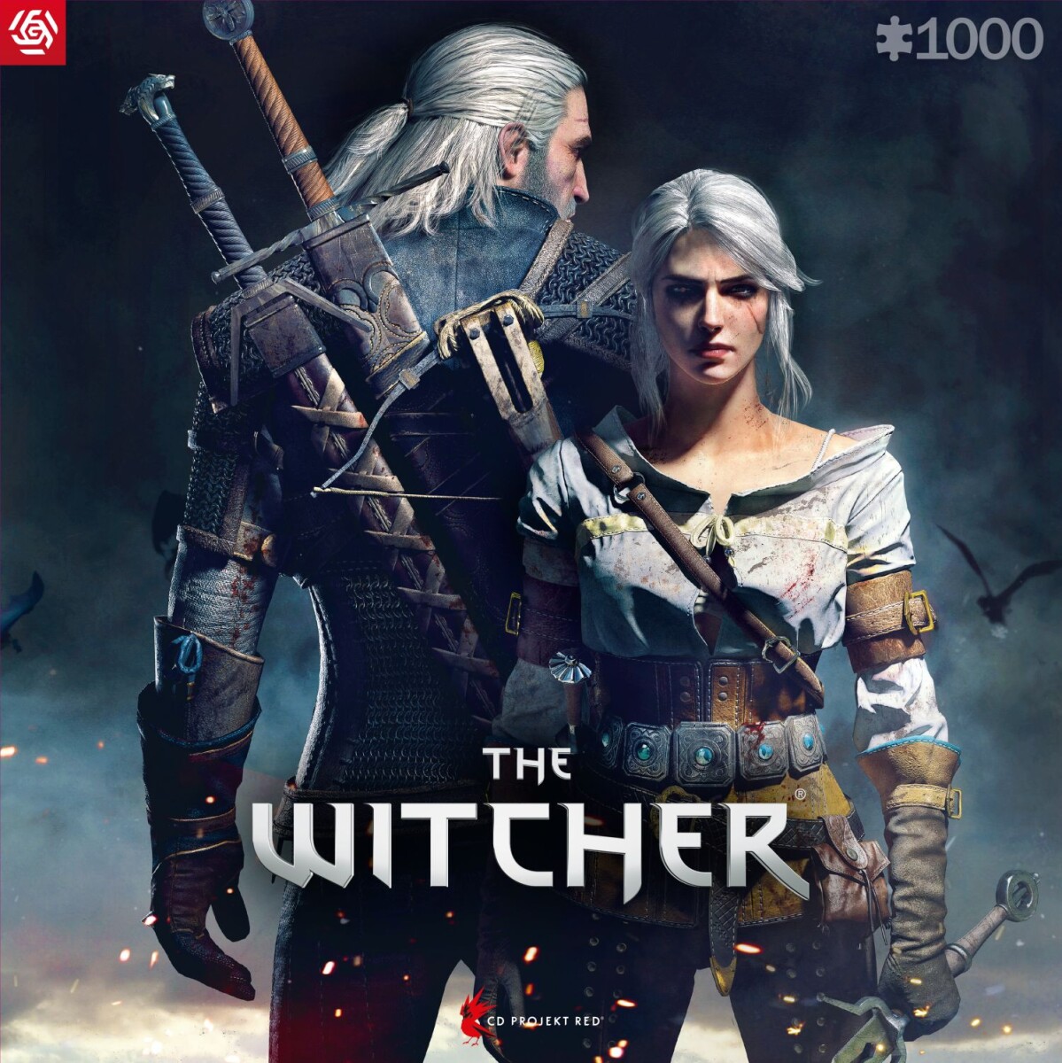 The Witcher Puslespil - Geralt Og Ciri - 1000 Brikker