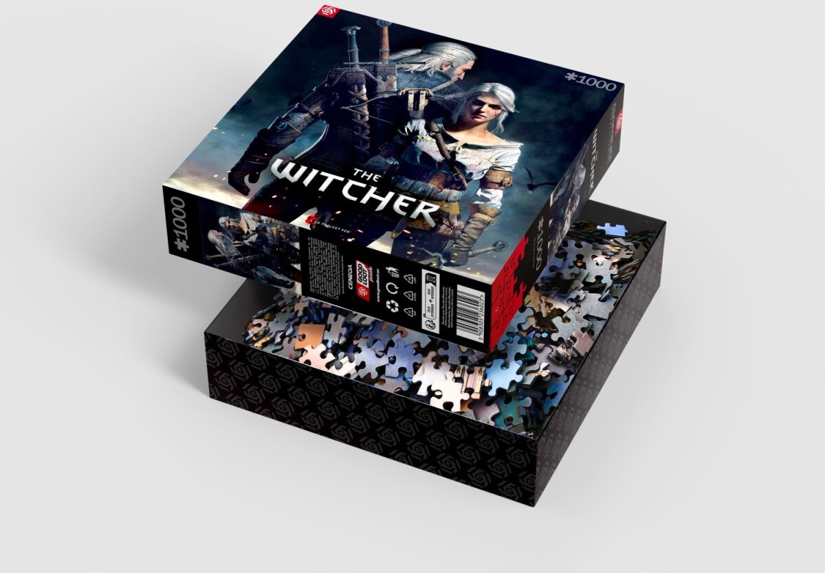 The Witcher Puslespil - Geralt Og Ciri - 1000 Brikker