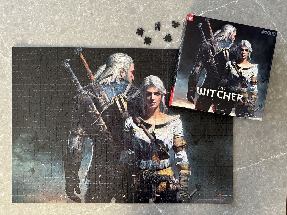 The Witcher Puslespil - Geralt Og Ciri - 1000 Brikker