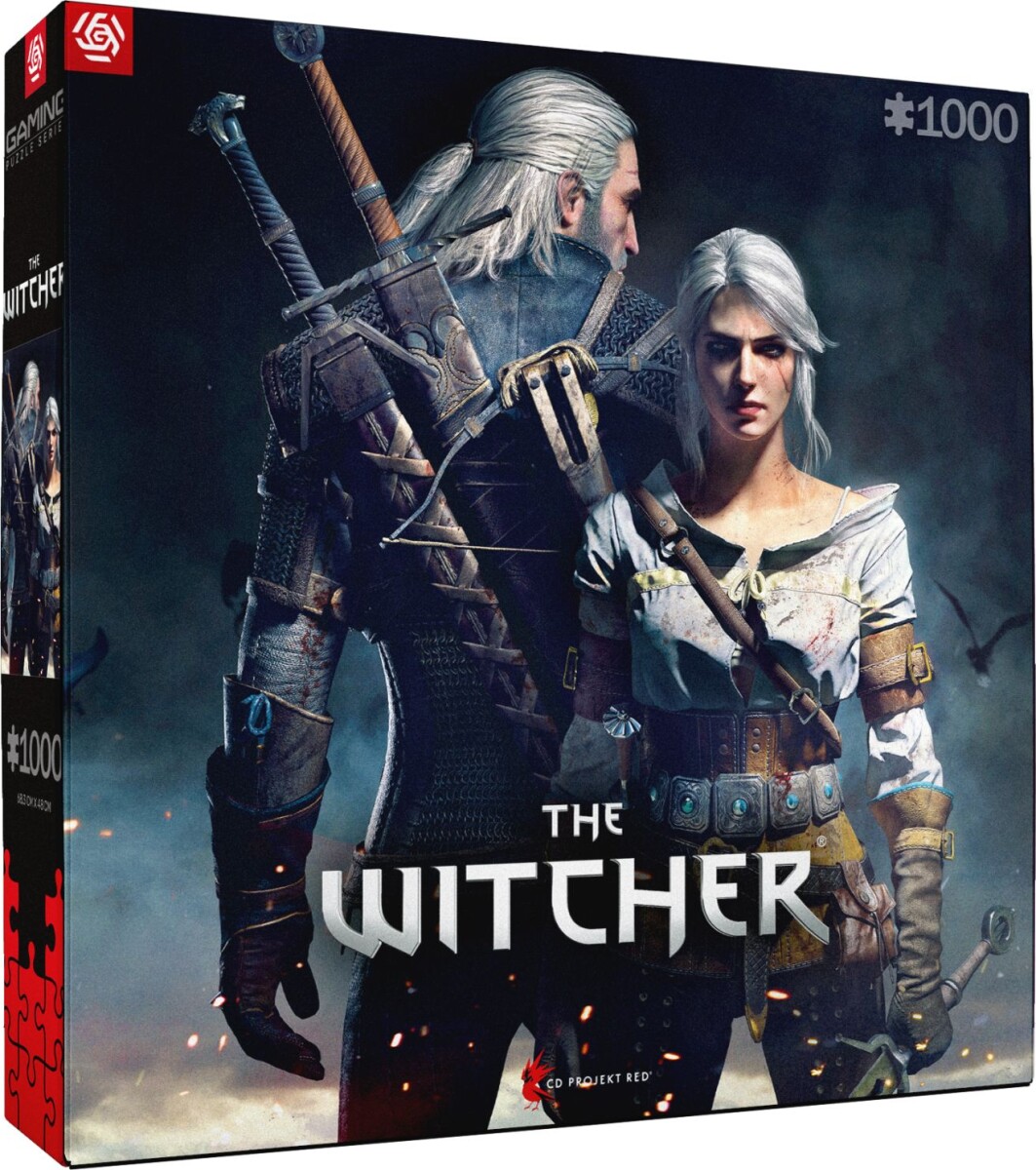 The Witcher Puslespil - Geralt Og Ciri - 1000 Brikker
