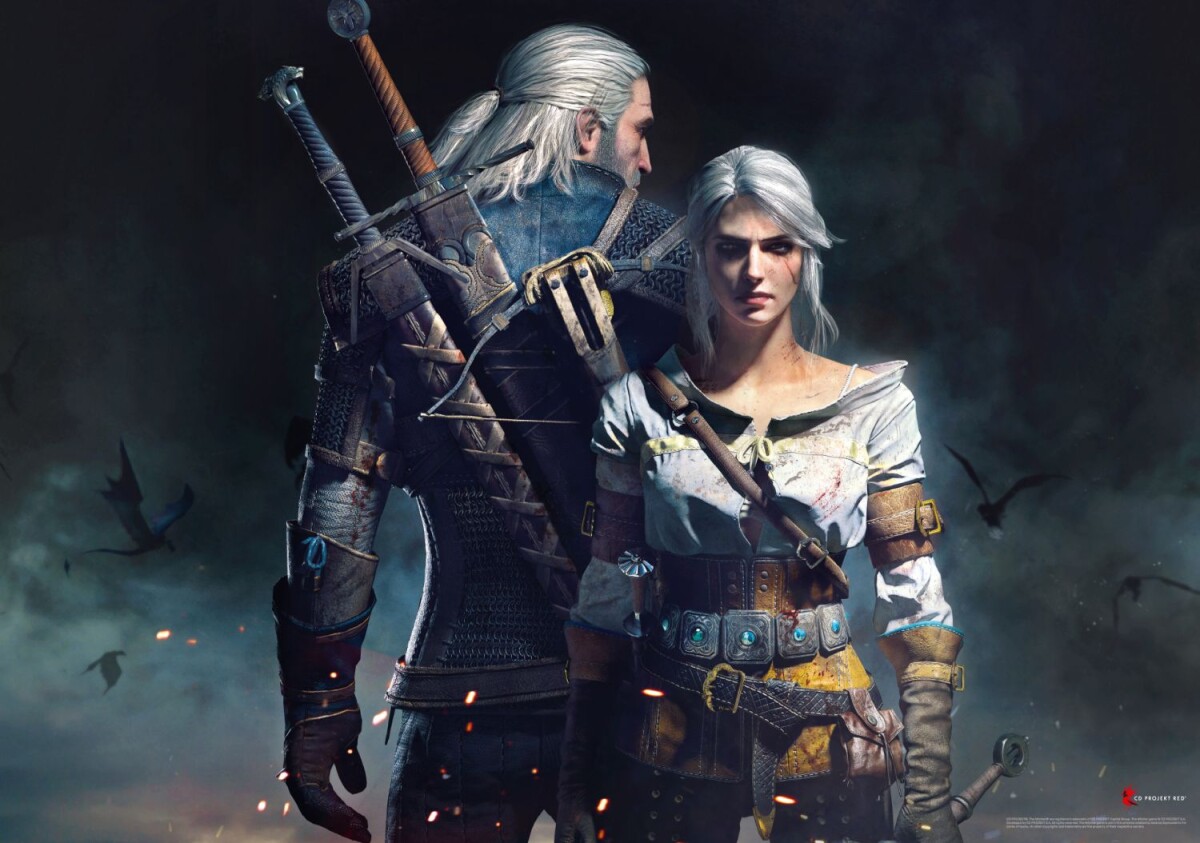 The Witcher Puslespil - Geralt Og Ciri - 1000 Brikker