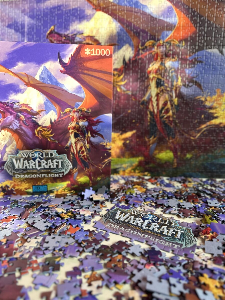 Gaming Puzzle World Of Warcraft Dragonflight Alexstrasza Puzzles