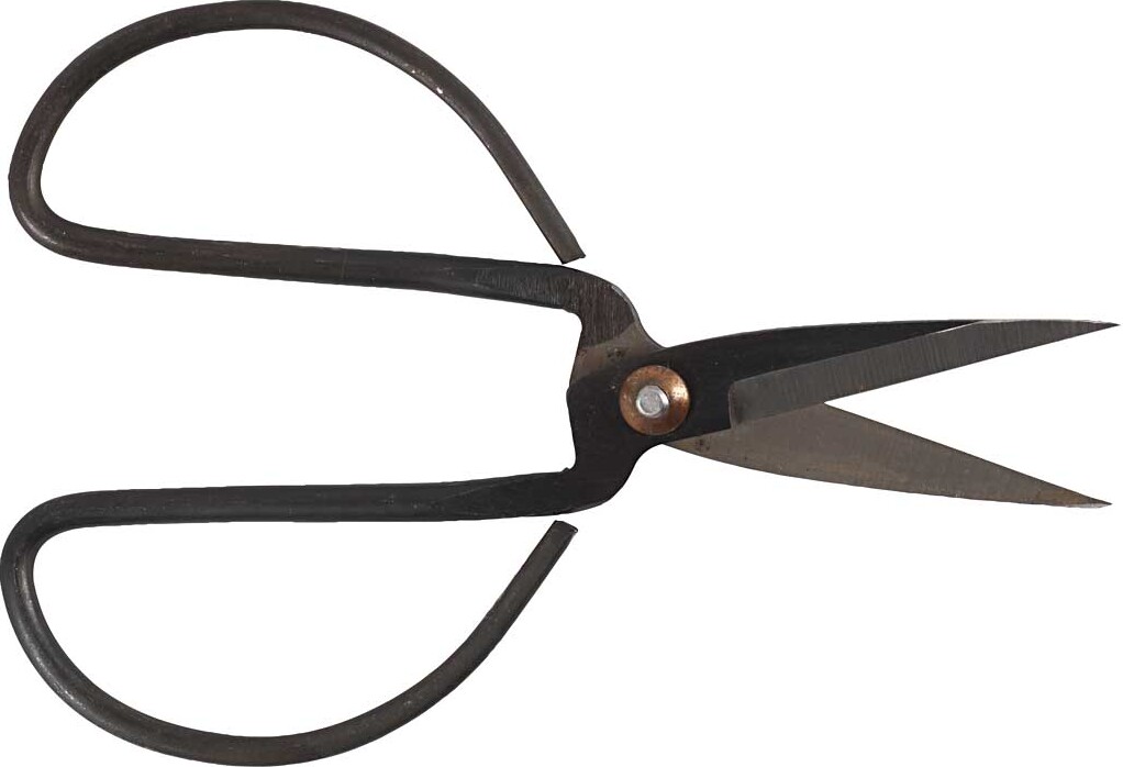 Gammeldags Saks - L 15 Cm - Højre Venstre - B 8 Cm