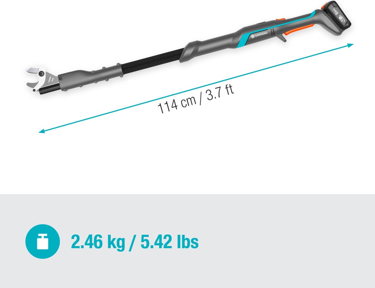 Gardena - Easycut 11018V - Grensaks På Batteri Sæt