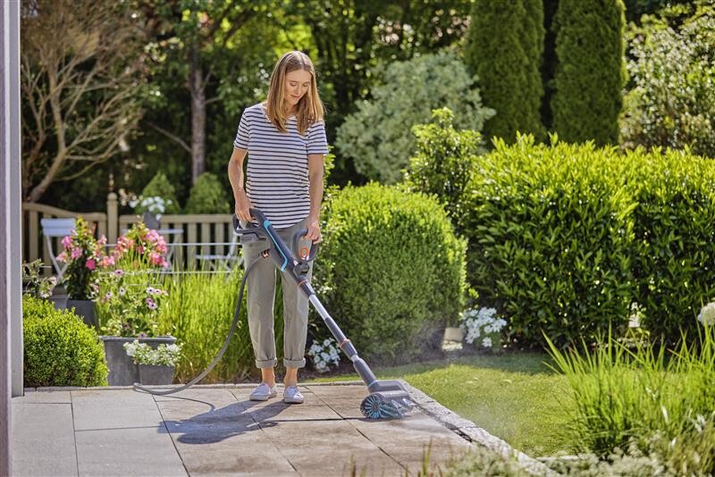 Gardena - Aquabrush Patio - Overfladerenser Sæt - 0318V - 14841-20