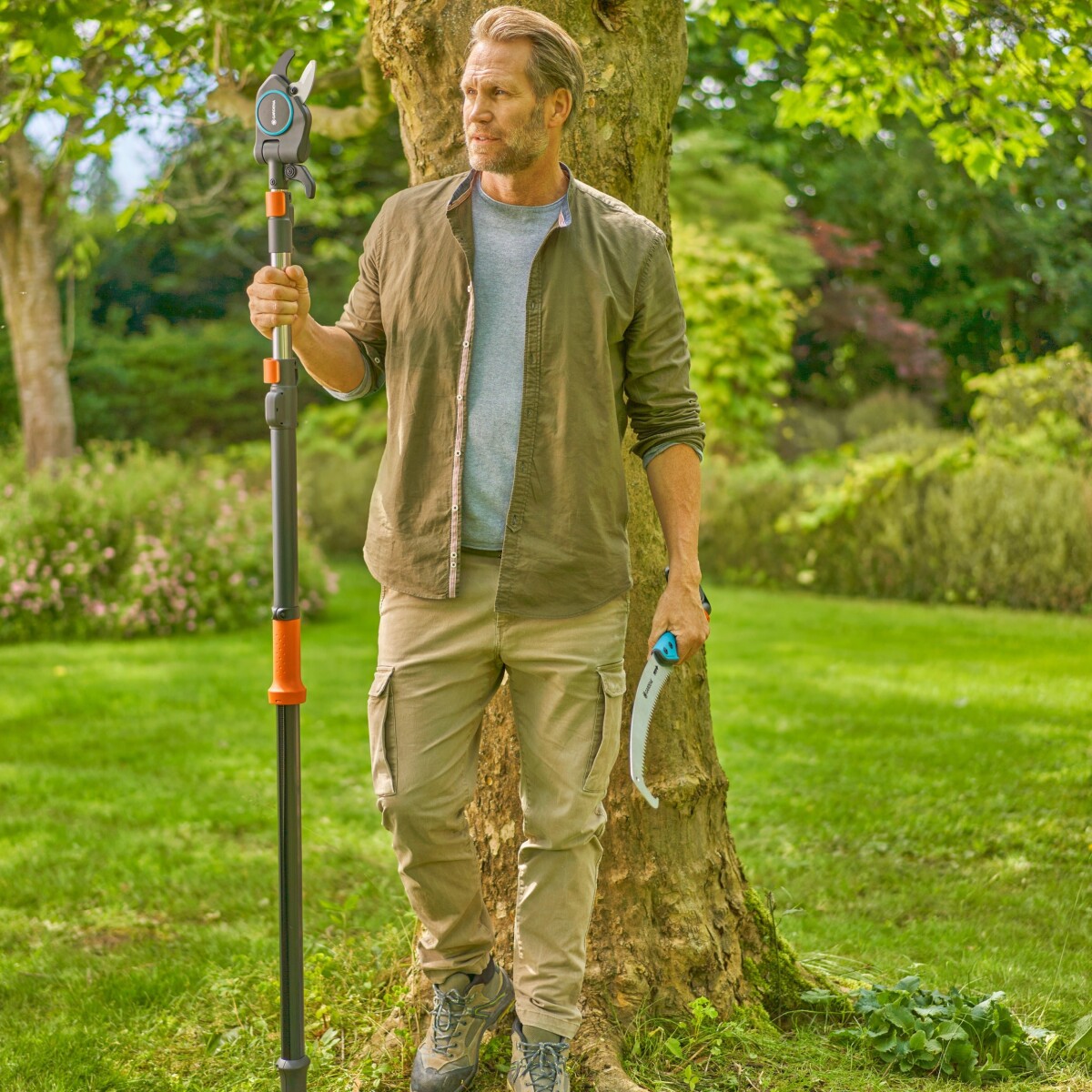 Gardena - Starcut Pro L - Grensaks Med Teleskopskaft - 175-400 Cm