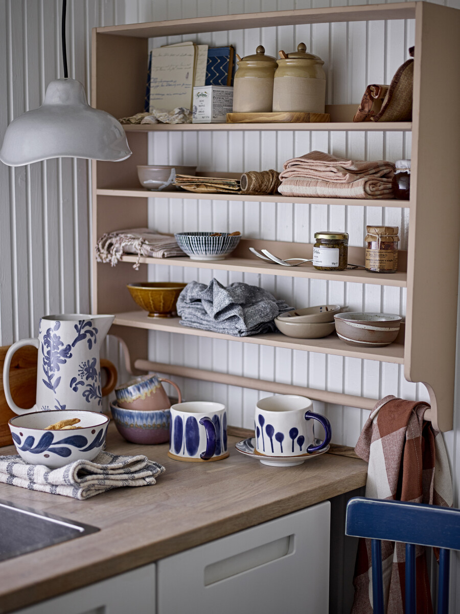 Creative Collection - Garner Lampeskærm - Grå - Stentøj