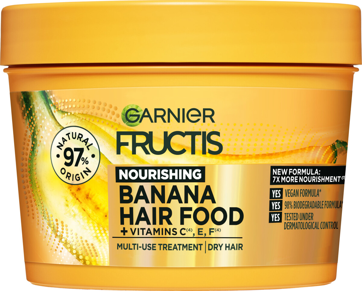 Garnier - Fructis Hair Food Banana Mask - 400Ml