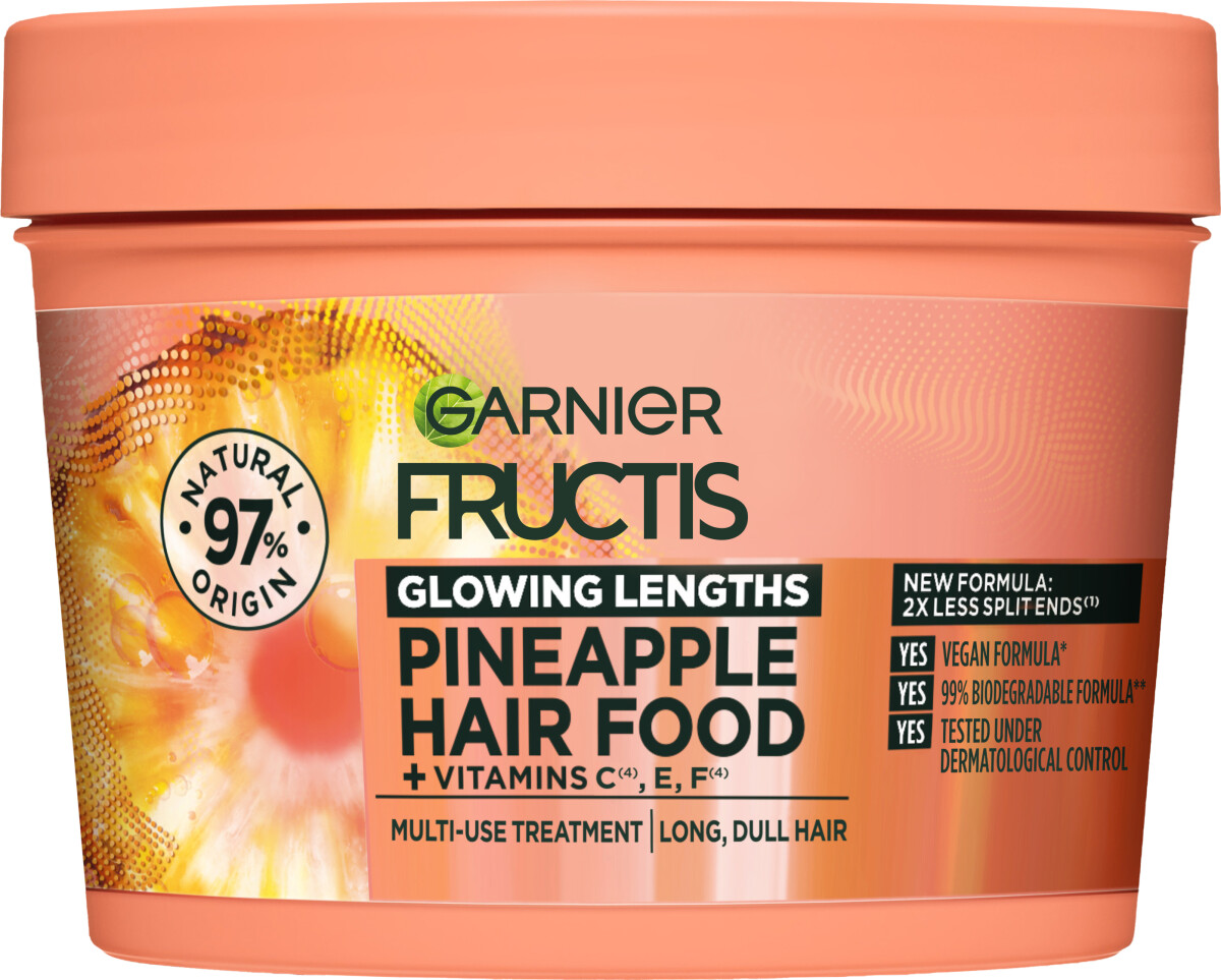 Garnier - Fructis Hair Food Pineapple Mask - 400Ml