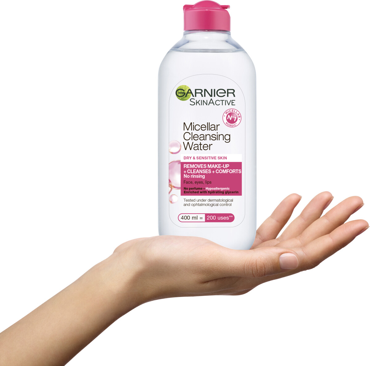 Garnier - Skin Active Micellar Cleansing Water For Dry Skin - 400Ml
