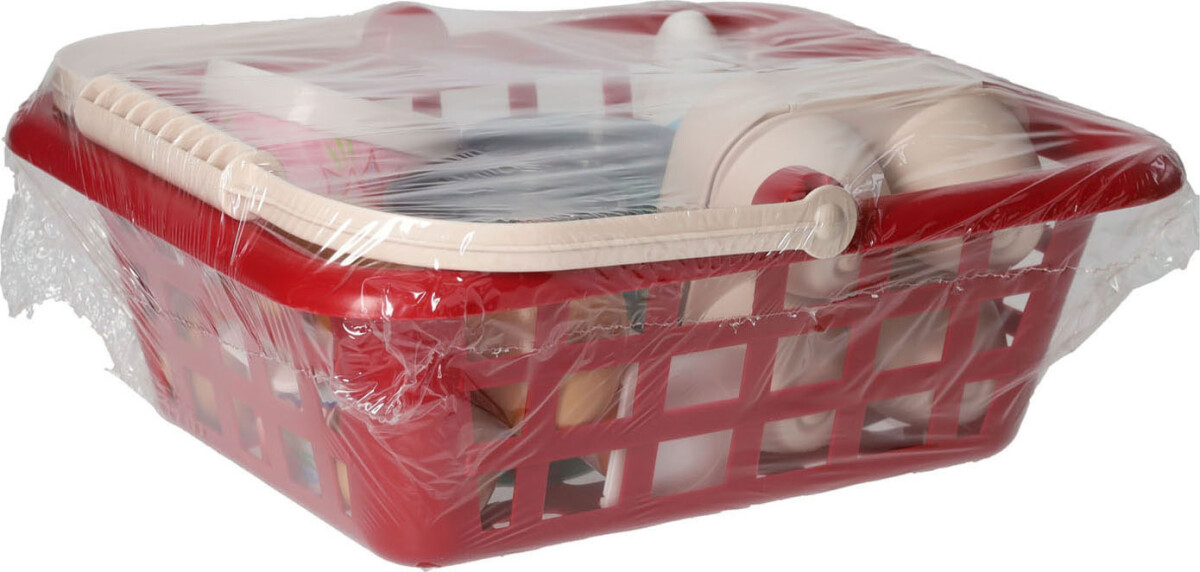 Garnised Grocery Basket