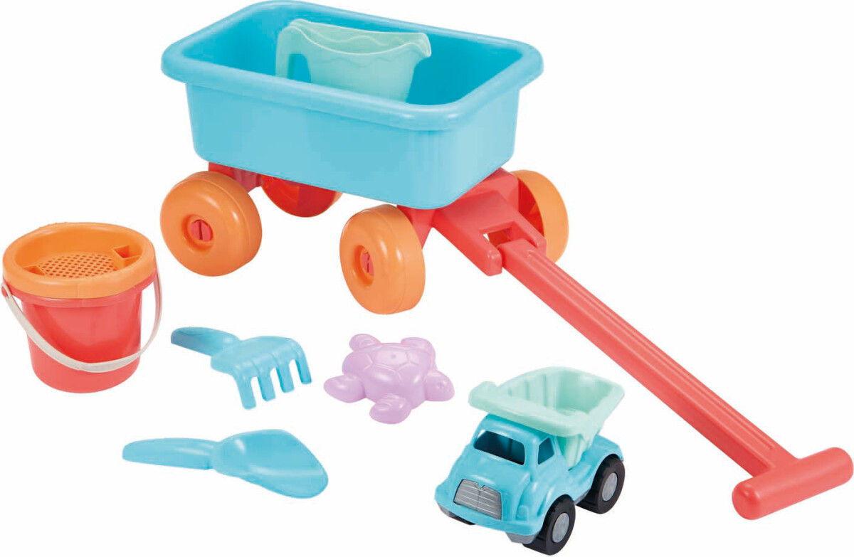 Garnished Beach Trolley