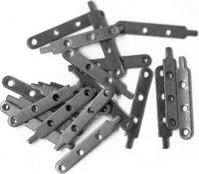 Gelænderstøtte 14Mm 3H 20- Brass Messing - 04-Bf-0145 - Billing Boats