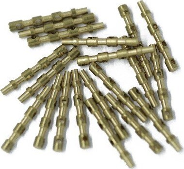 Billing Boats Fittings - Gelænderstøtte - 15 Mm - 3 Huller - 20 Stk