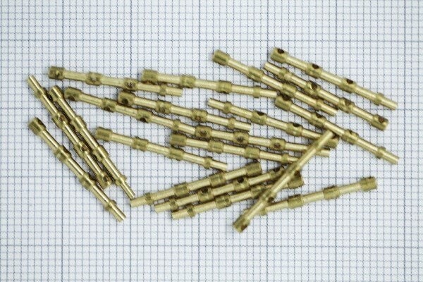 Billing Boats Fittings - Gelænderstøtte - 20 Mm - 3 Huller - 20 Stk