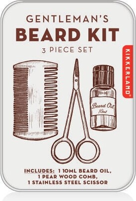 Skægpleje Sæt - Kikkerland - 3 Dele