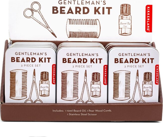 Skægpleje Sæt - Kikkerland - 3 Dele