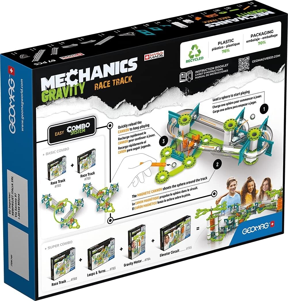 Geomag - Mechanics Gravity - Race Track - 67 Dele