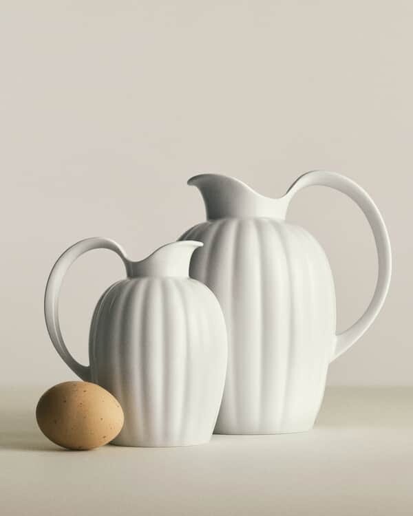 Georg Jensen - Bernadotte Kande - 12 Liter - Hvid