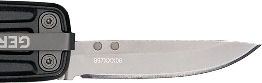 Gerber Multi-Tool With 7 Functions Knife With Smooth Blade And Belt Clip
