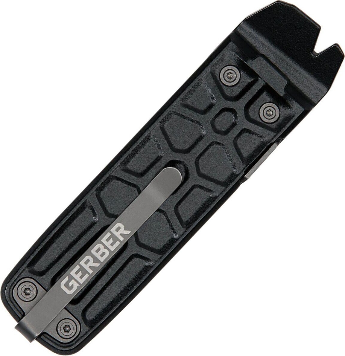 Gerber Multi-Tool With 7 Functions Knife With Smooth Blade And Belt Clip