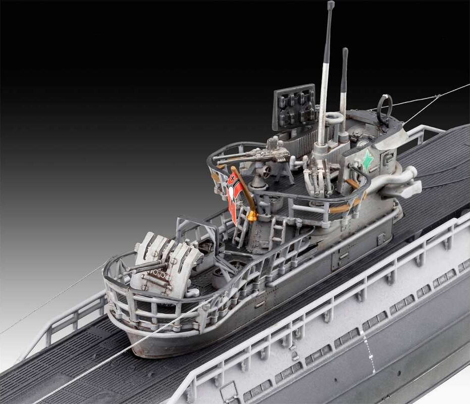 Revell - German Submarine Type Ix C40 U190 - 1 144 - Level 4 - 05167