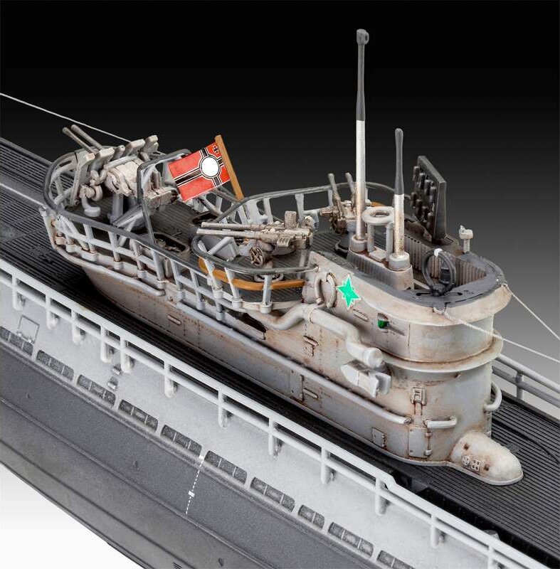 Revell - German Submarine Type Ix C40 U190 - 1 144 - Level 4 - 05167
