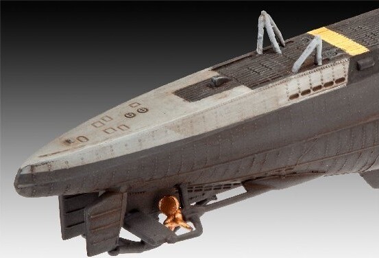 Revell - German Submarine Type Vii C41 Ubåd Byggesæt - 1 350 - Level 4 -