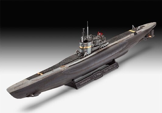 Revell - German Submarine Type Vii C41 Ubåd Byggesæt - 1 350 - Level 4 -