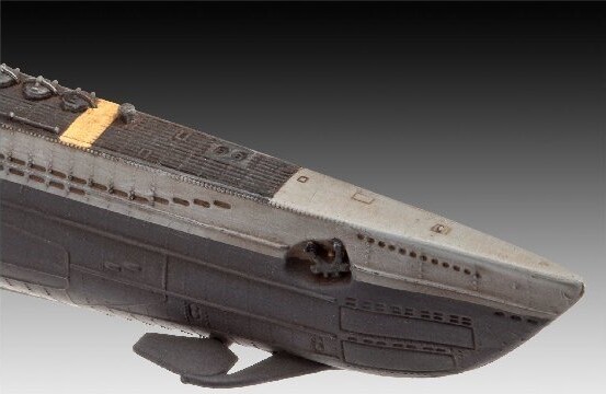Revell - German Submarine Type Vii C41 Ubåd Byggesæt - 1 350 - Level 4 -
