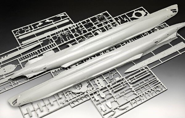 Revell - German Submarine Type Vii C41 - 1 72 - Level 5 - 05163