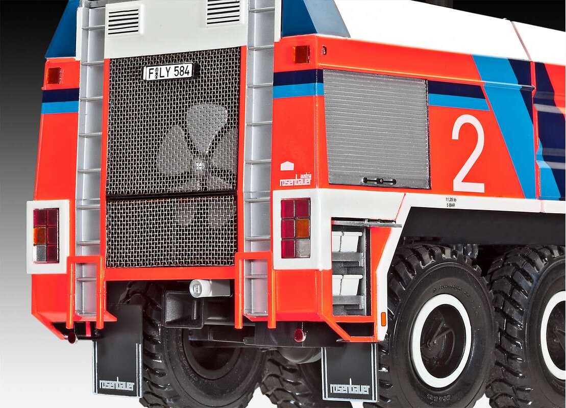 Revell 07747 - Gflf Simba 8X8 Brandbil - Build And Paint - 1 24