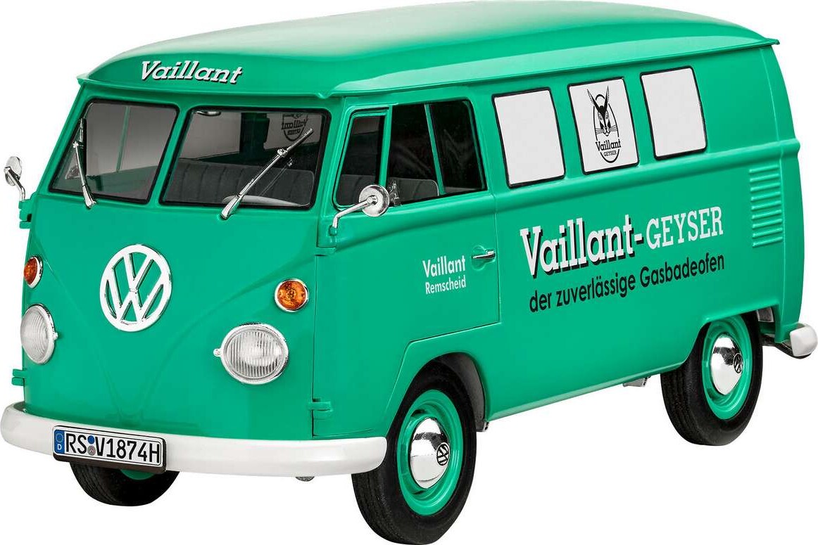 Revell - 150 Years Of Vaillant Vw T1 Bus - 1 24 - Level 5 - 05648