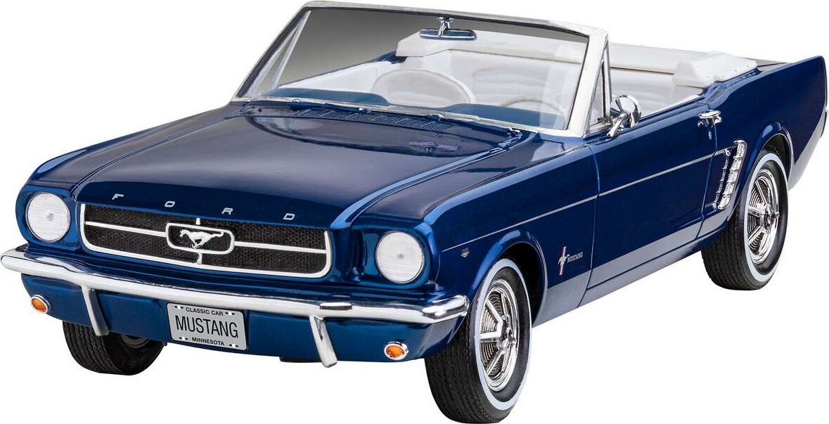 Revell - Ford Mustang Bil Byggesæt - 60 År - Level 4 - 1 24 - 05647