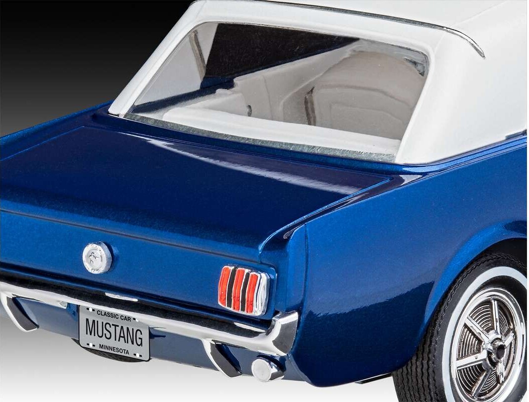 Revell - Ford Mustang Bil Byggesæt - 60 År - Level 4 - 1 24 - 05647