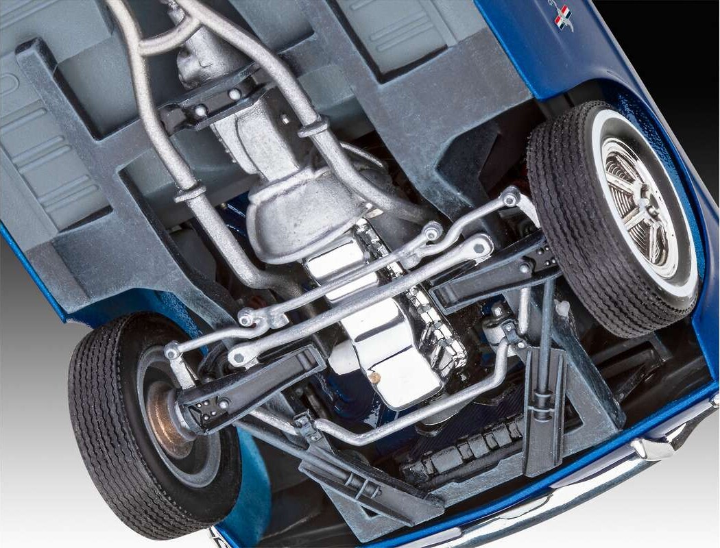 Revell - Ford Mustang Bil Byggesæt - 60 År - Level 4 - 1 24 - 05647