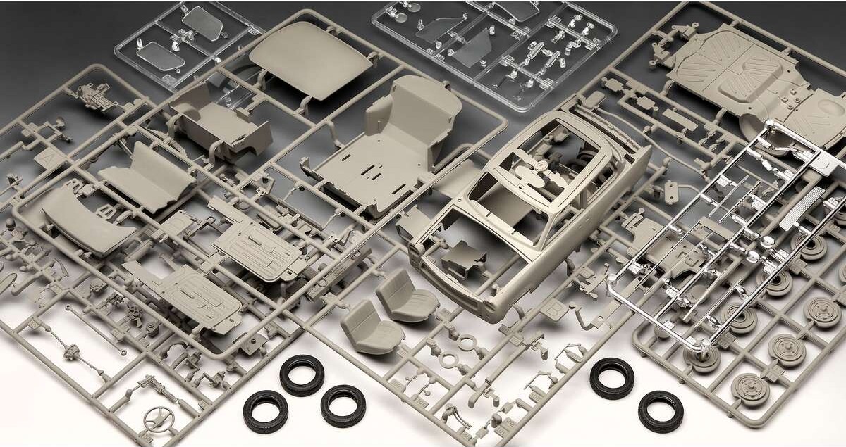 Revell - Trabant 601 Model Bil Byggesæt - 1 24 - 05630