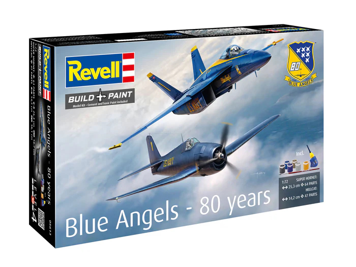 Revell 05613 - Blue Angels - 80 Years - Build Paint - 1 72