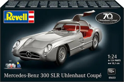 Revell - Mercedes Benz 300 Slr - 70 År - 1 24 - Level 4 - 05633
