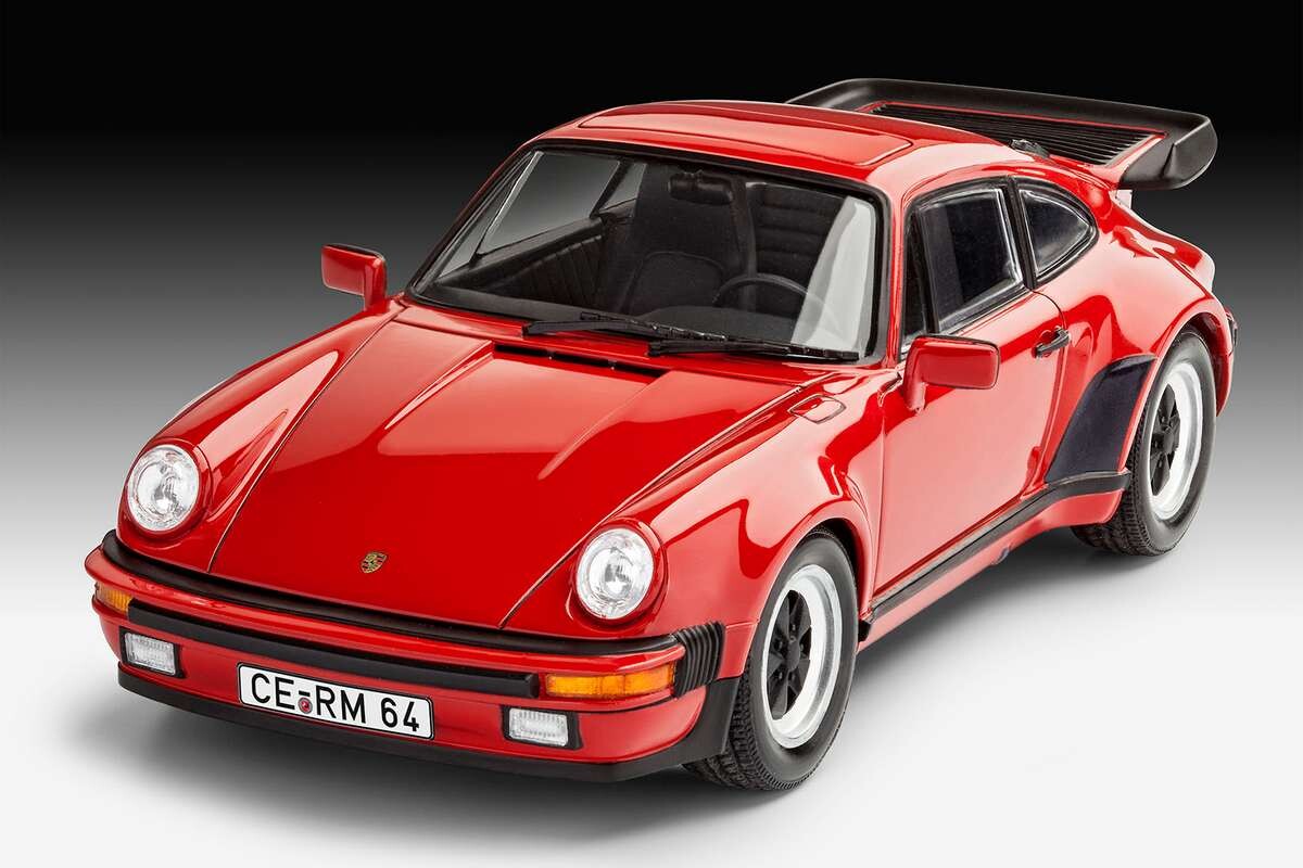 Revell - Porsche 911 Turbo Modelbil - 50 År - 1 24 - Level 4 - 05634