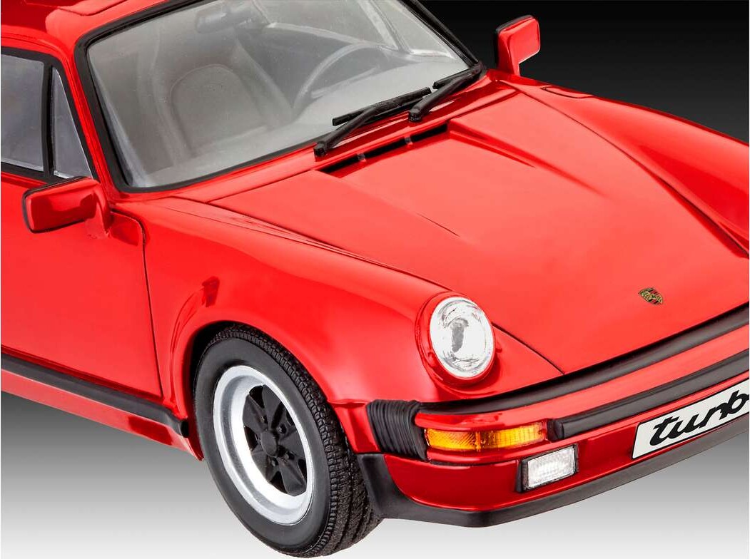 Revell - Porsche 911 Turbo Modelbil - 50 År - 1 24 - Level 4 - 05634