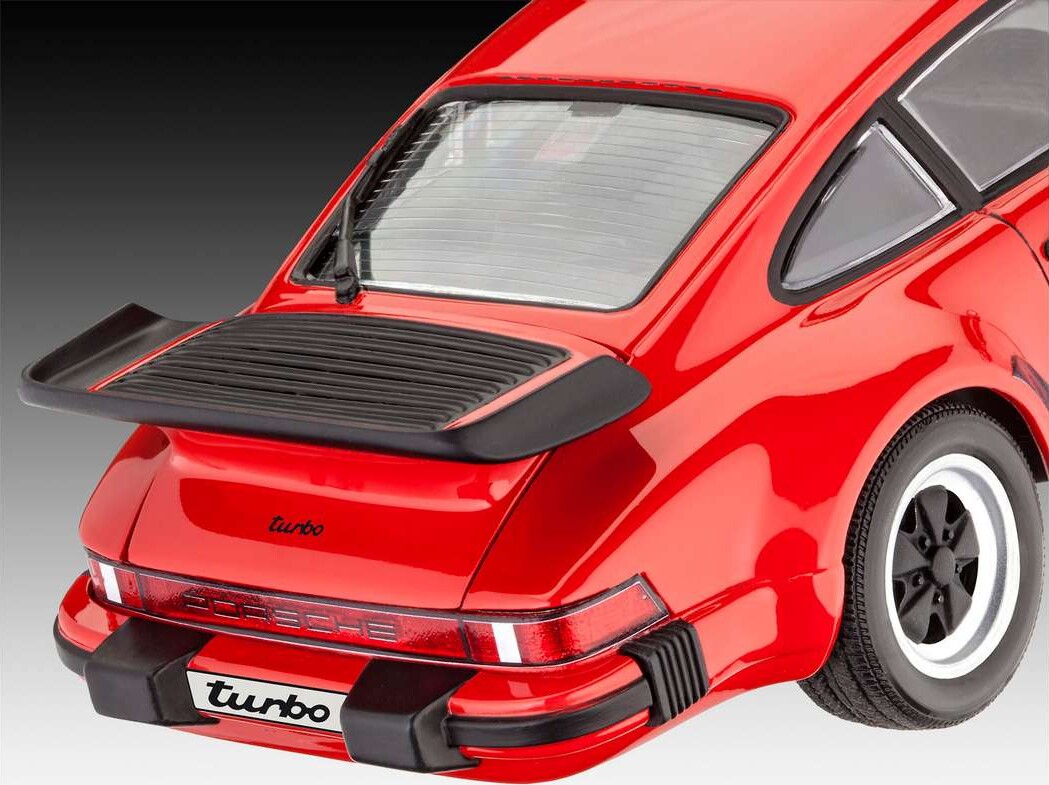Revell - Porsche 911 Turbo Modelbil - 50 År - 1 24 - Level 4 - 05634