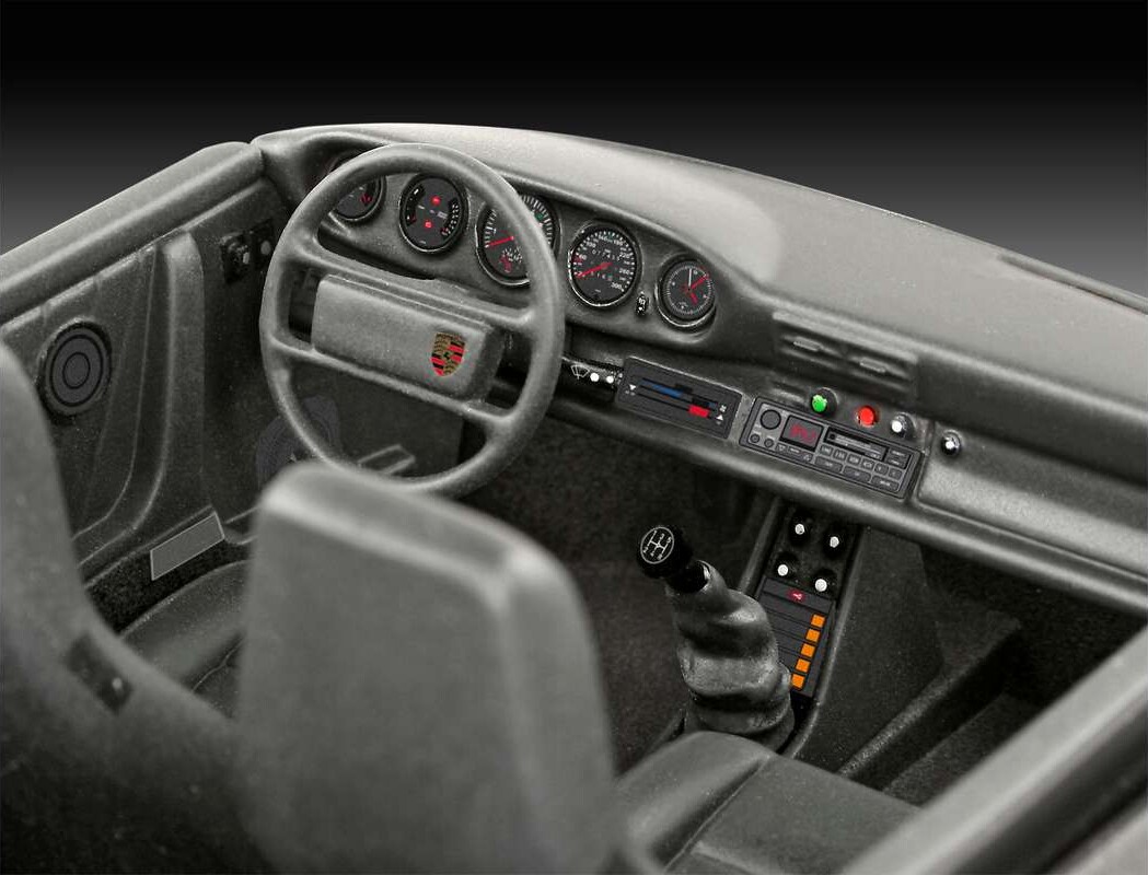 Revell - Porsche 911 Turbo Modelbil - 50 År - 1 24 - Level 4 - 05634