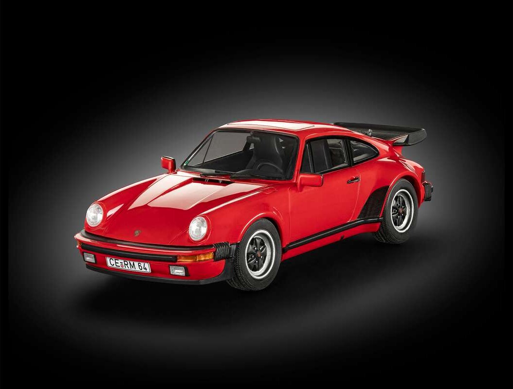 Revell - Porsche 911 Turbo Modelbil - 50 År - 1 24 - Level 4 - 05634