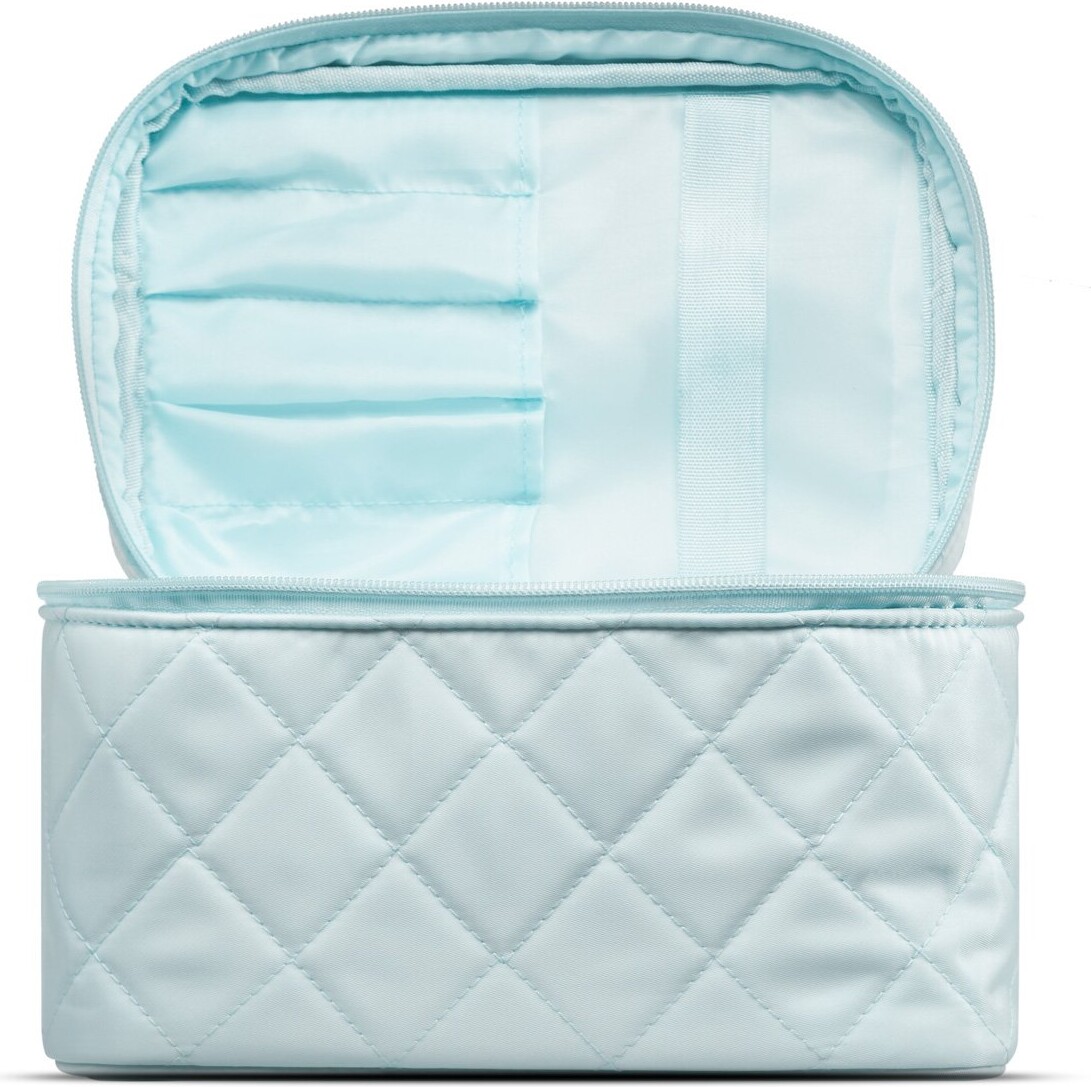 Gillian Jones - Beauty Box - Quiltet Toilettaske - Blå